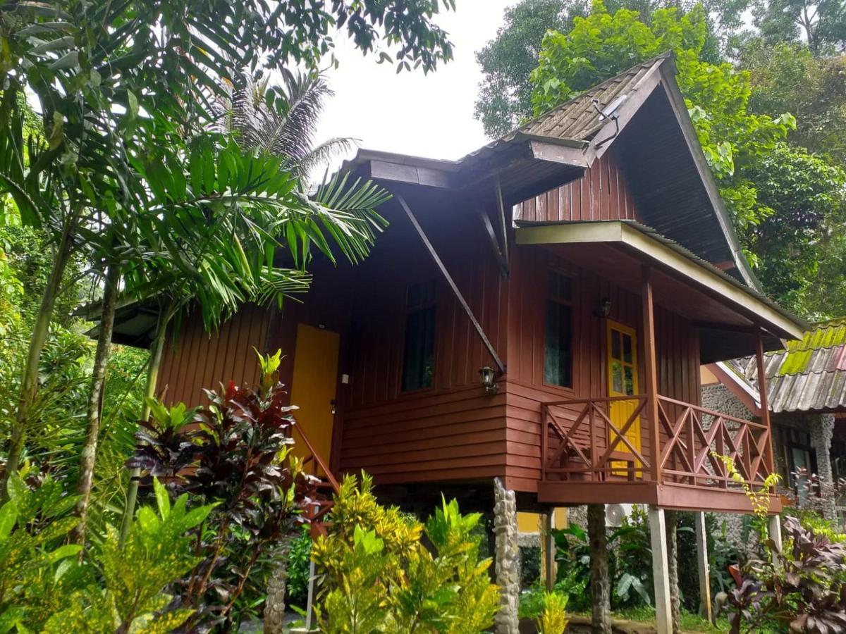 Tree Tops River Huts Khao Sok National Park Exterior foto